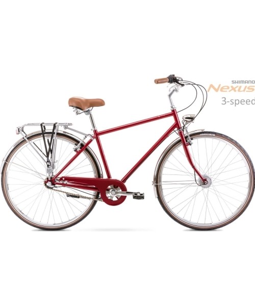 Linnarattad Romet: Dviratis Romet Vintage Classic M 28" Alu 2022 red