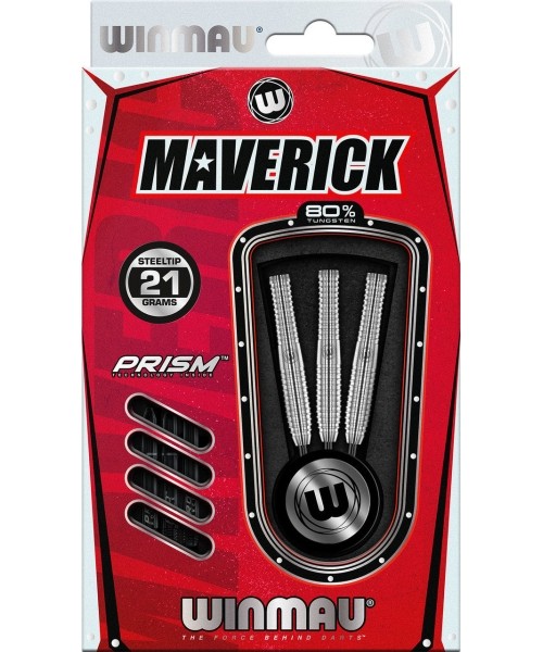 Darts Winmau: "Winmau Maverick" 80% volframo plieninės strėlės