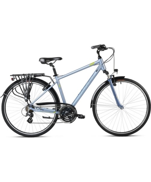 City Bikes Romet: Dviratis Romet Wagant 0 2024 bright graphite-green