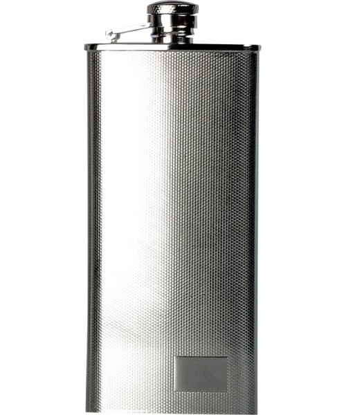 Canteens and Mugs BasicNature: BasicNature Hip flask 'Dull design