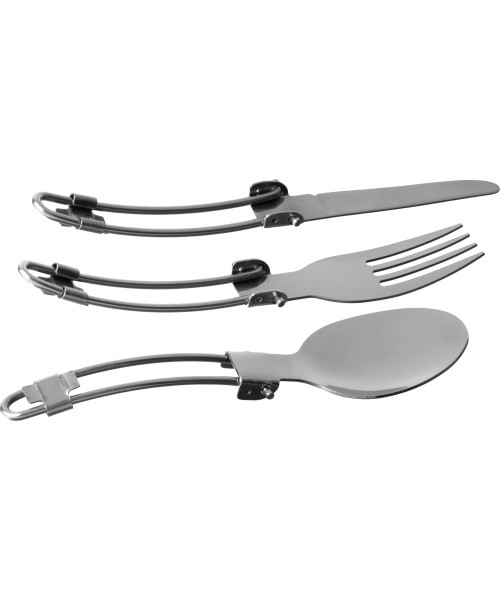 Cutlery BasicNature: BasicNature söögiriistade komplekt Bivouac 'MiniTrek'