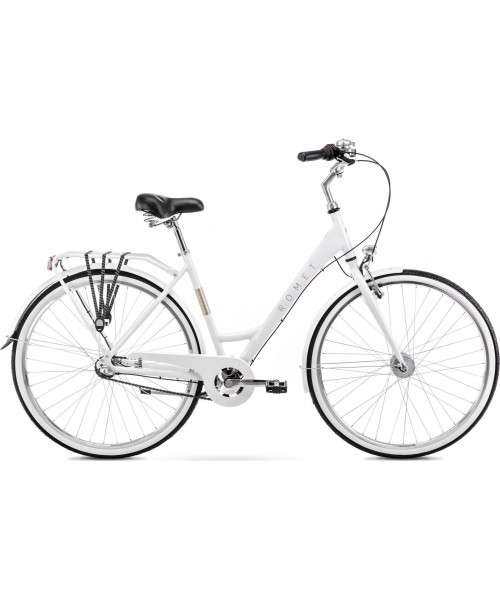 City Bikes Romet: Dviratis Romet Sonata Classic 28" 2024 white