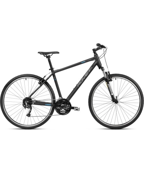 City Bikes Romet: Dviratis Romet Orkan 3 M Lite 28" 2023 black-sky blue