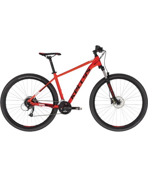 City Bikes : Dviratis Kellys Spider 50 29", dydis 18"(46 cm), raudonas