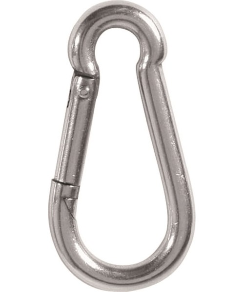 Ellujäämise tööriistad ja komplektid MIL-TEC: 60 MM STAINLESS STEEL CARABINER