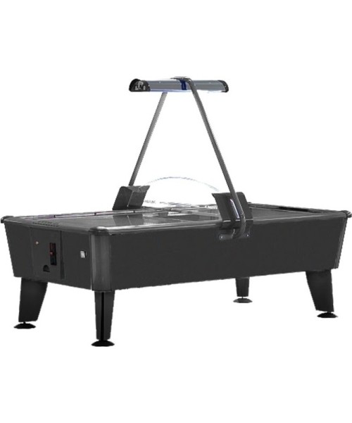 Table Hockey : "Airhockey Black", skirtas komerciniam naudojimui, 238x128x81 cm, monetų tikrintuvas neįtrauktas