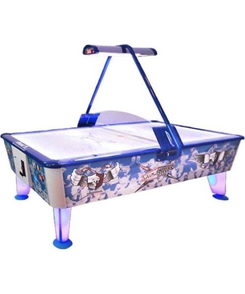 Table Hockey : Airhockey Kick Shot, skirtas komerciniam naudojimui, 238x128x81 cm, monetų tikrintuvas neįtrauktas