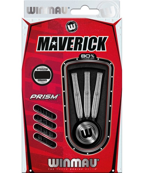 Darts Winmau: "Winmau Maverick" 80% volframo plieninės strėlės