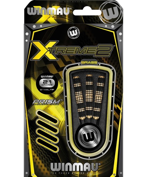 Noolemängu nooled Winmau: Winmau Xtreme2 messingist nooled 21 grammi