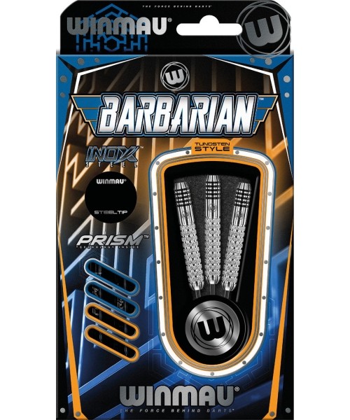 Noolemängu nooled Winmau: Winmau Barbari Inox teraseotsaga nooled Winmau Barbarian Inox