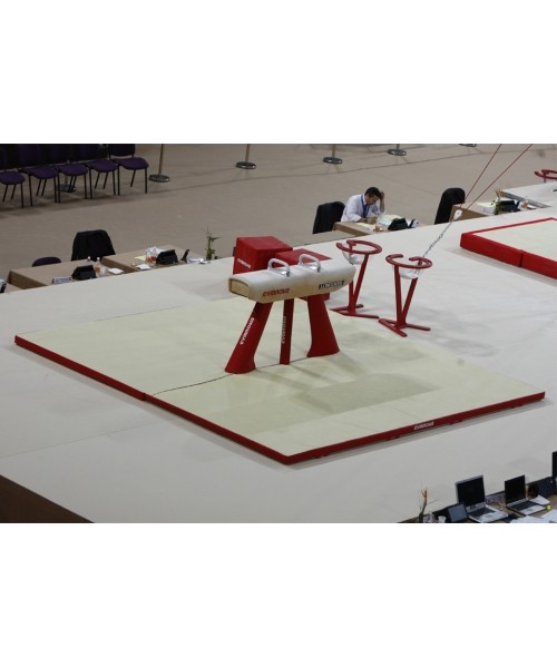 Mattresses & Tatami : SET OF LANDING MATS FOR COMPETITION POMMEL HORSE - 16 m² - FIG Approved