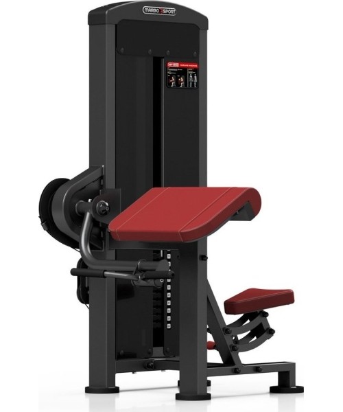 Strength Machines Marbo Sport: Bicepsų treniruoklis Marbo MP-U232, raudonas