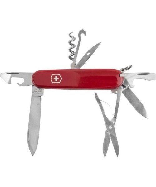 Multifunction Tools and Knives : Kišeninis peilis Victorinox Climber 1.3703, Celidor, 91mm, raudonas