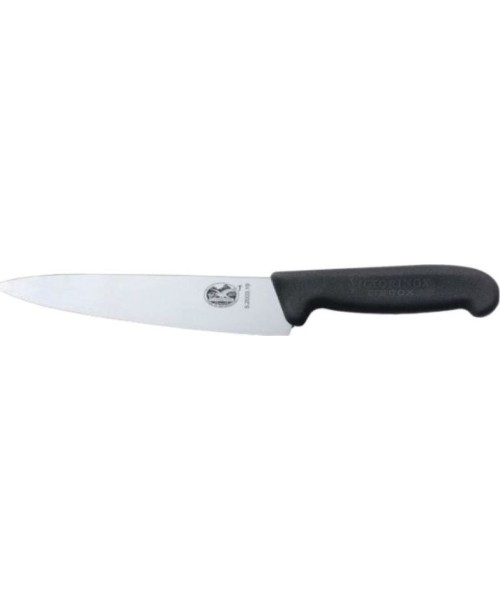 Cutlery : "Victorinox" 19 cm "Fibrox" virtuvinis peilis 5.2003.19