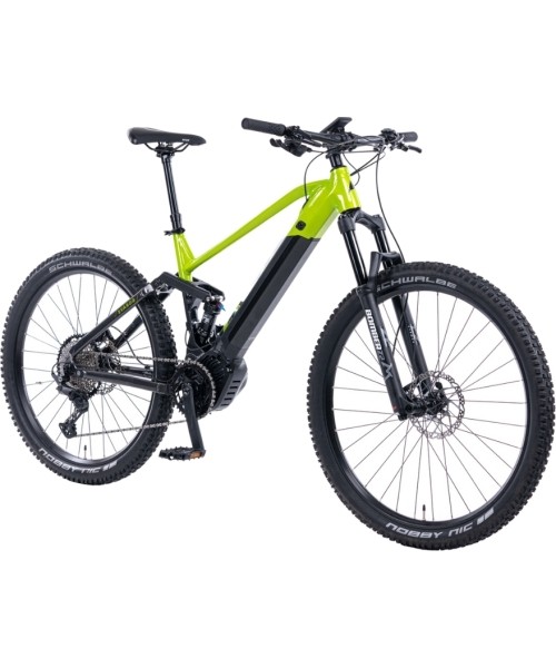 Mountain E-bikes : Visiškai pakabinamas kalnų elektrinis dviratis "Levit Svarog BF Overstep 630" 29"/27.5" - 2024