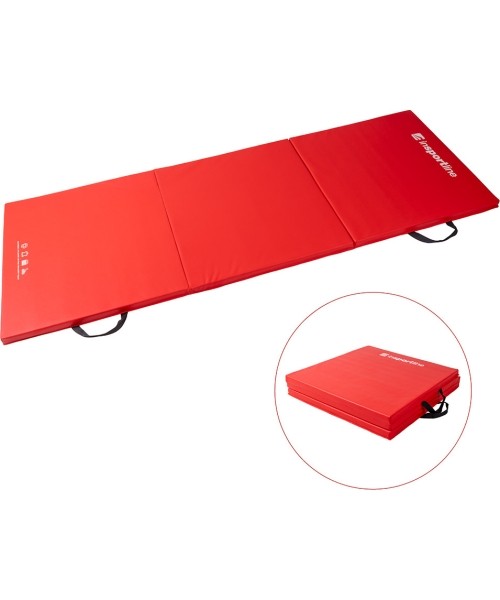 Madratsid inSPORTline: Folding Gymnastics Mat inSPORTline Trifold 195 x 90 x 5 cm