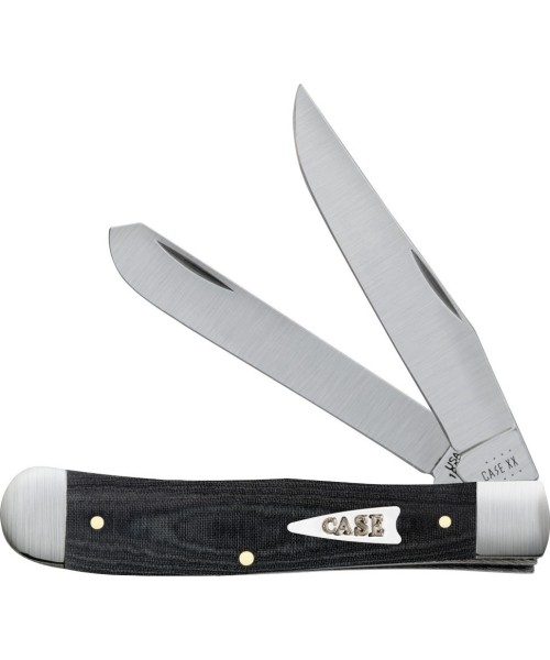 Multifunction Tools and Knives W.R. Case & Sons Cutlery Co.: Kišeninis peiliukas Case SS Smooth Trapper, juodas