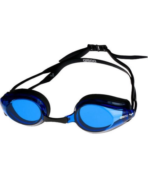 Diving Goggles & Masks Arena: Plaukimo akiniai Arena Tracks, juodi-mėlyni