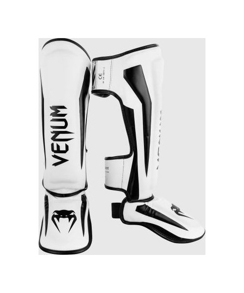 Jala kaitse Venum: Venum Elite Standup Shinguards - White/Black