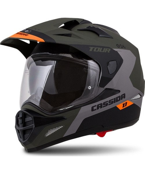 Motocross Helmets Cassida: Motociklininko šalmas Cassida Tour 1.1 Spectre