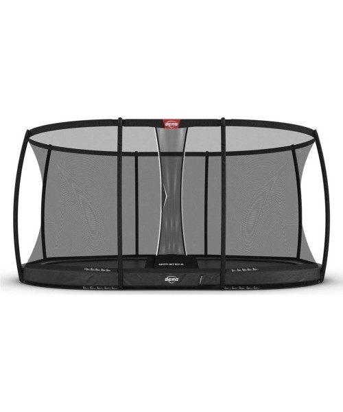 On-ground trampolines BERG: BERG Grand Champion InGround 520 Grey + Safety Net DLX XL