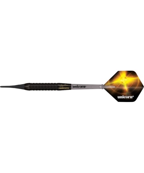 Darts Unicorn: Smiginis Unicorn W.C. Black Brass Gary Anderson Soft - 3 vnt.