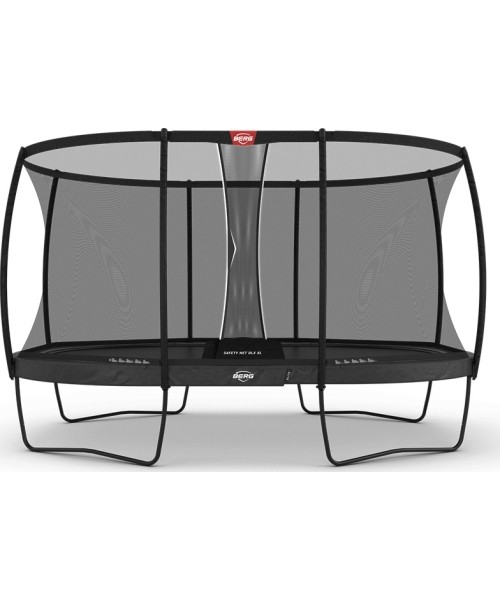 On-ground trampolines BERG: BERG Grand Elite Regular 520 Grey + Safety Net DLX XL