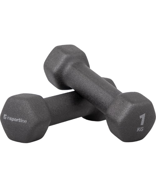 Aerobic Dumbbells inSPORTline: Neoprene Dumbbells inSPORTline ON-X Renbell 2 x 1 kg