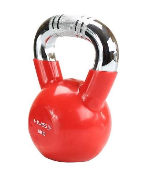 Kummkattega sangpommid HMS: KTC KETTLEBELL SU CHROMUOTA RANKENA HMS