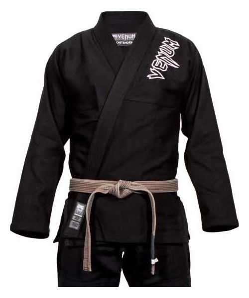 Jiu Jitsu Kimono Venum: Venum Contender 2.0 BJJ Gi - Black