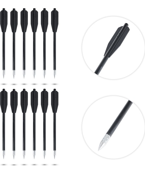Vibu tarvikud inSPORTline: Plastikinės strėlytės inSPORTline Dagson – 12 Pcs.