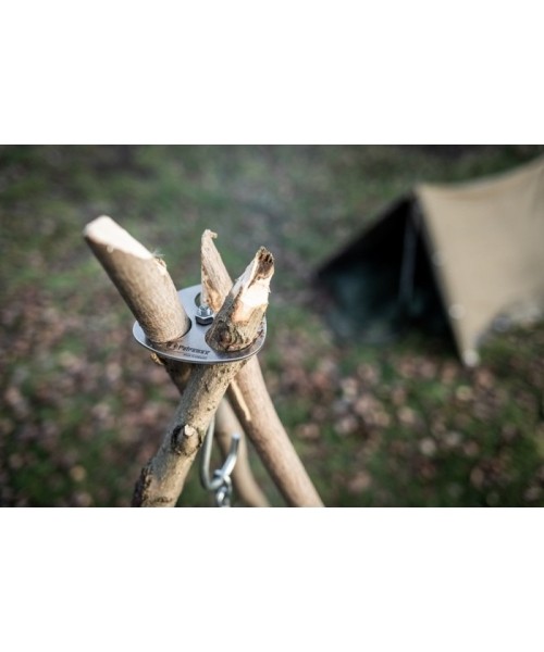 Grill Tools and Accessories : Trikojo laužo tvirtinimo žiedas ir kabliai Petromax