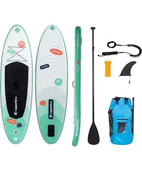 Inflatable paddleboards inSPORTline: Irklentė su priedais inSPORTline Wavelet 9'6"