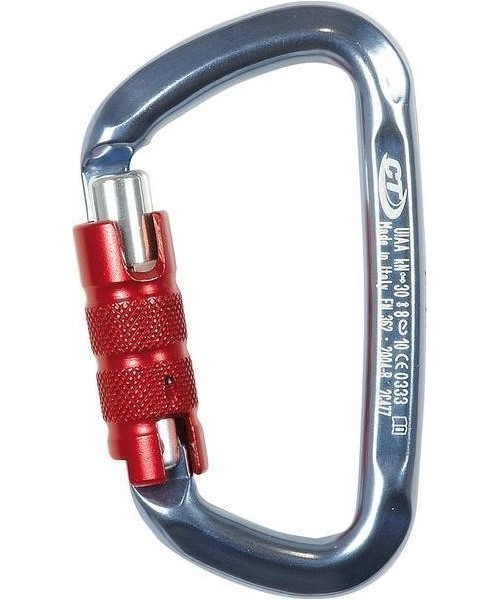 Survival Tools and Kits CT: Karabinas D-Shape TG, titanas