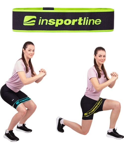 Vastupidavuse silmused inSPORTline: Pasipriešinimo juosta inSPORTline Hiplop S