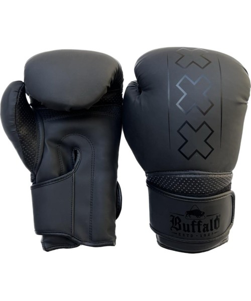 Boxing Gloves Buffalo: Buffalo Metal boxing gloves black 12oz
