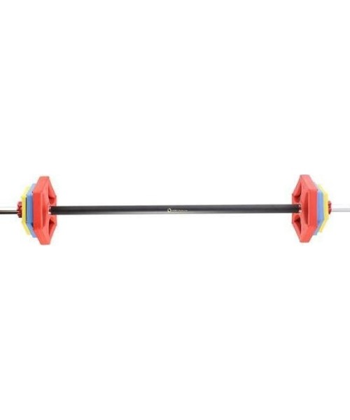 Full Weight Sets HMS: SBP21 TRENIRUOČIŲ POMPOS RINKINYS FITNESAS 20 KG HMS PREMIUM