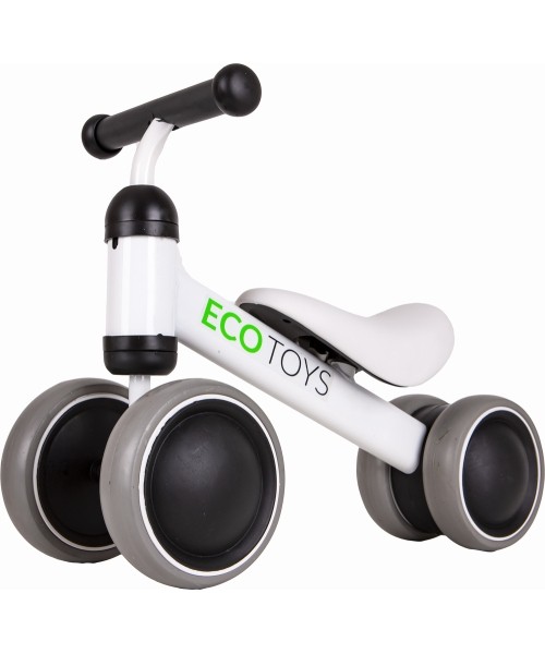 Tasakaalurattad Eco Toys: Balansinis dviratis Eco Toys Practise, baltas
