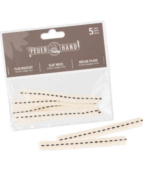Camping Lamps Feuerhand: Wick for Feuerhand kerosene lanterns 5 pcs.