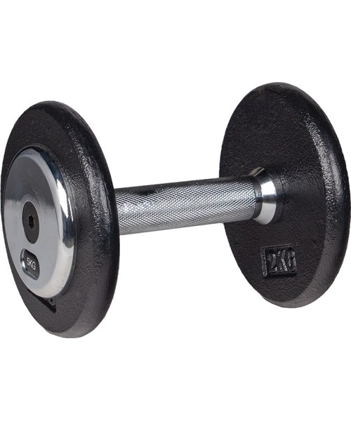 Metallist hantlid inSPORTline: Metallist hantel inSPORTline PROfist 5kg