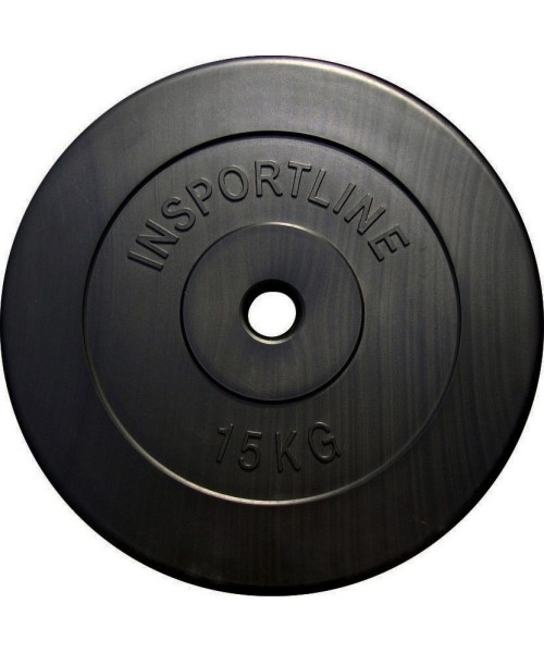 Tsemendist inSPORTline plaadid inSPORTline: Svoris grifui su cementiniu užpildu 30mm inSPORTline 15kg