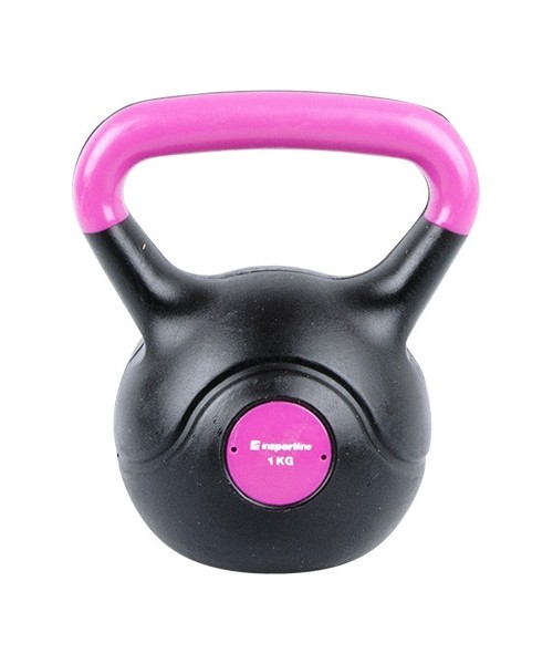 Neoprene Kettlebells inSPORTline: Dumbbell inSPORTline Vin-Bell Dark 1 kg