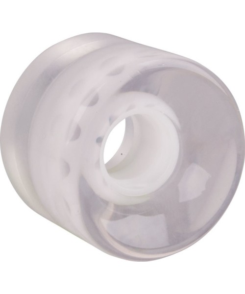 Spare Wheels for Skateboards Worker: Mini riedlentės skaidrus ratukas 60x45 mm