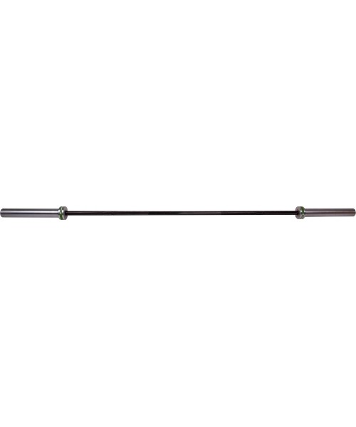 Olympic Bars 50mm inSPORTline: 50 mm olimpinis grifas su guoliais OB-80 PRO 200 cm (apkrova iki 700 kg)