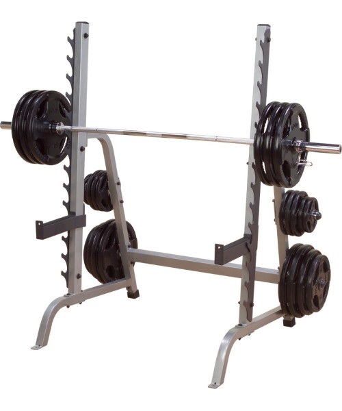 Kükipuurid Body-Solid: Jėgos stovas / stovas štangai Body-Solid GPR370 PRO