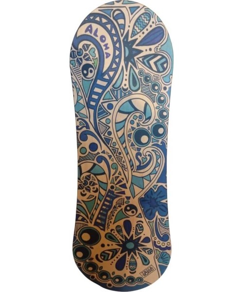 Tasakaalu platformid : Balansinė lenta Trickboard Aloha su mėlynu volu