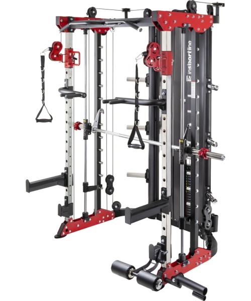 Multi Gyms inSPORTline: Treniruoklis jėgos pratimams / smito staklės inSPORTline Cable Column CC600