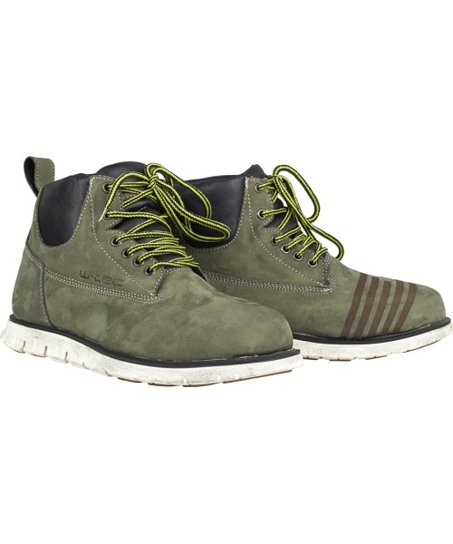 Meeste pahkluu saapad W-TEC: Motociklininko batai W-Tec Exetero Olive