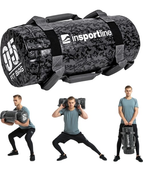 Raskuskotid inSPORTline: Jõukott käepidemetega inSPORTline FitBag Camu 5kg