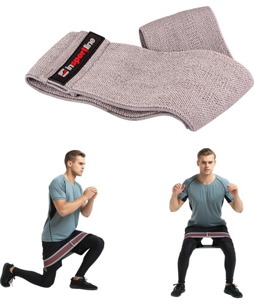 Treeningkummid inSPORTline: Tekstiilist vastupidavus kummist silmus inSPORTline Lopr PRO 66cm 55kg